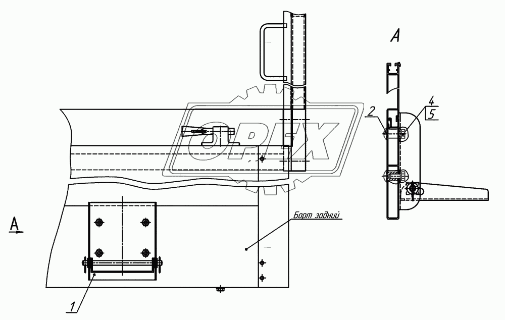 93341-5100200-08 Установка ступеньки